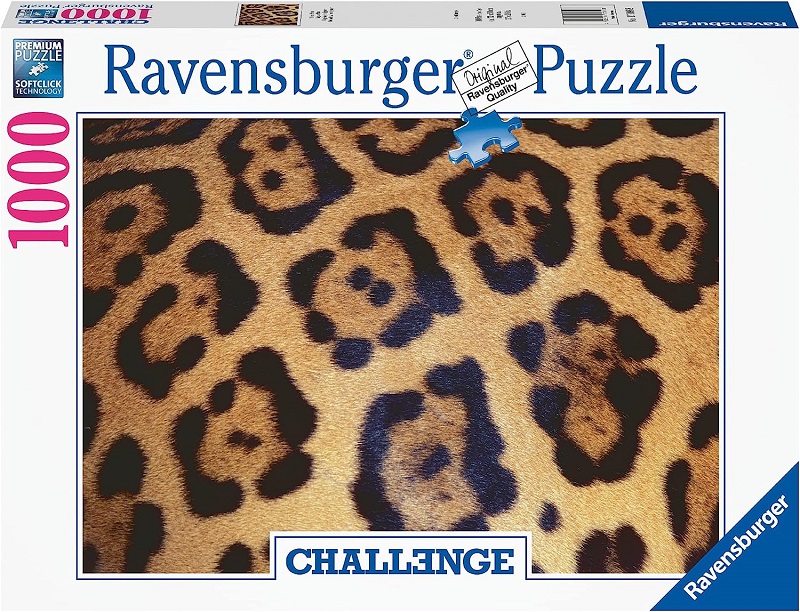 

Пазл Ravensburger 1000 Челлендж. Пятна ягуара, арт.17096