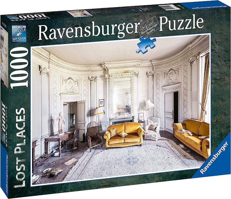 

Пазл Ravensburger 1000 Затерянные места. Белая комната, арт.17100