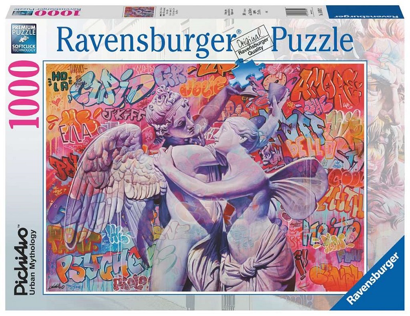 

Пазл Ravensburger 1000 Влюбленные Купидон и Психея, арт.16970