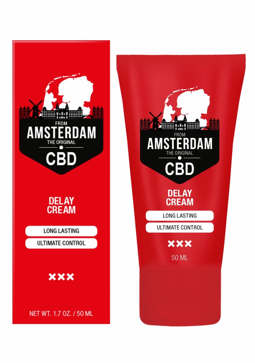 Крем-пролонгатор CBD from Amsterdam Delay Cream - 50 мл. 600012748420