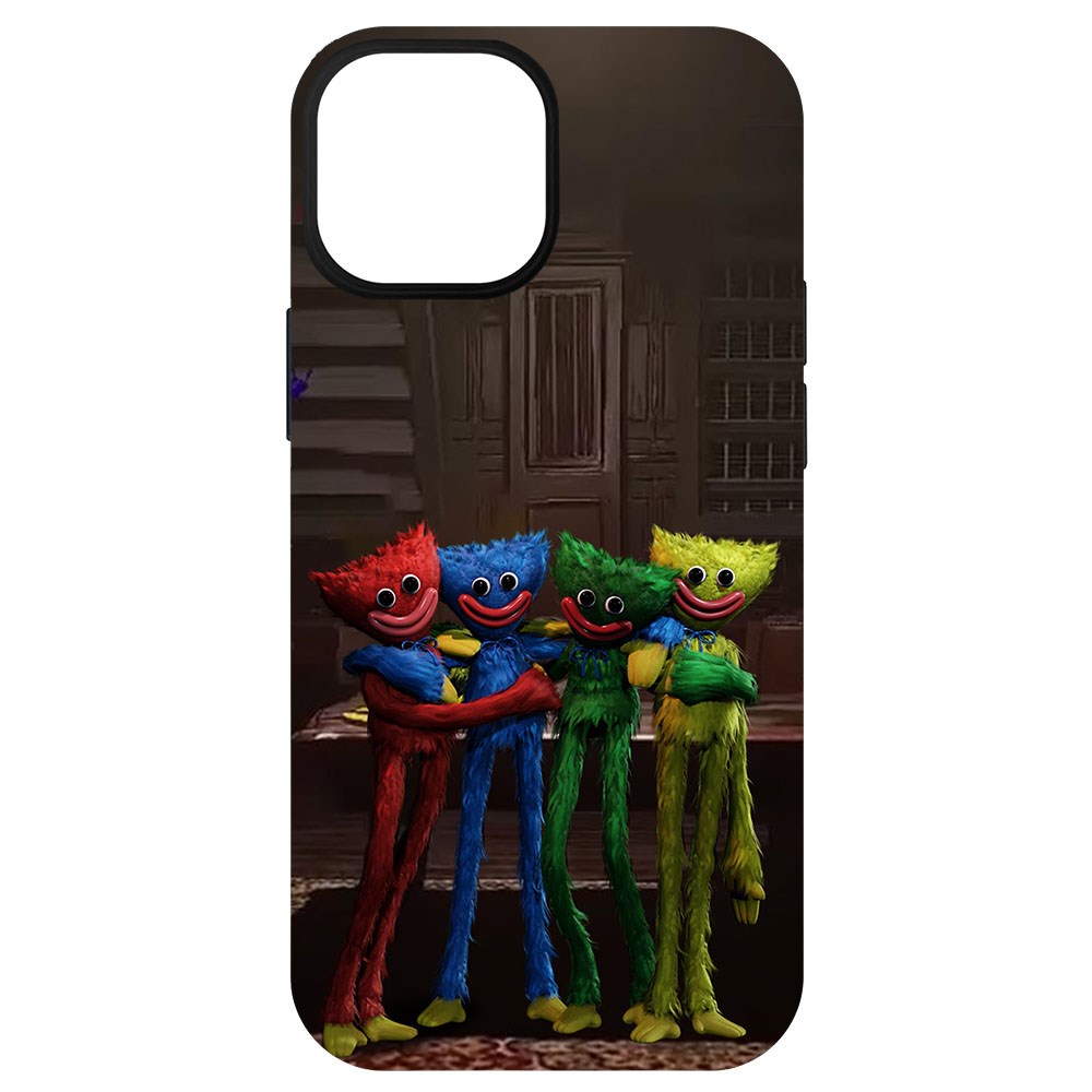 

Чехол-накладка Софт Хаги Ваги - Мини-Хаги для iPhone 13 mini, Черный