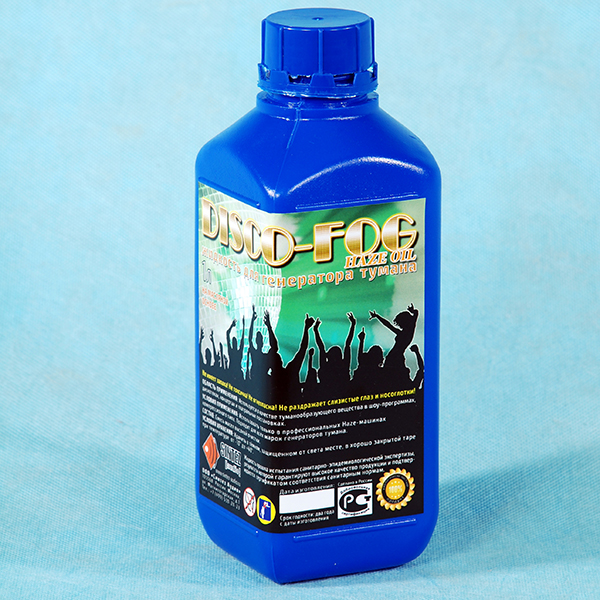 

Жидкость для генераторов тумана Disco Fog Haze Oil, масляная основа, 1 л
