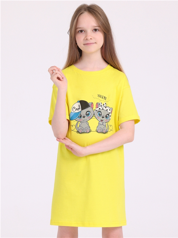 Платье детское Апрель 1ДПК4284001, желтый, 164