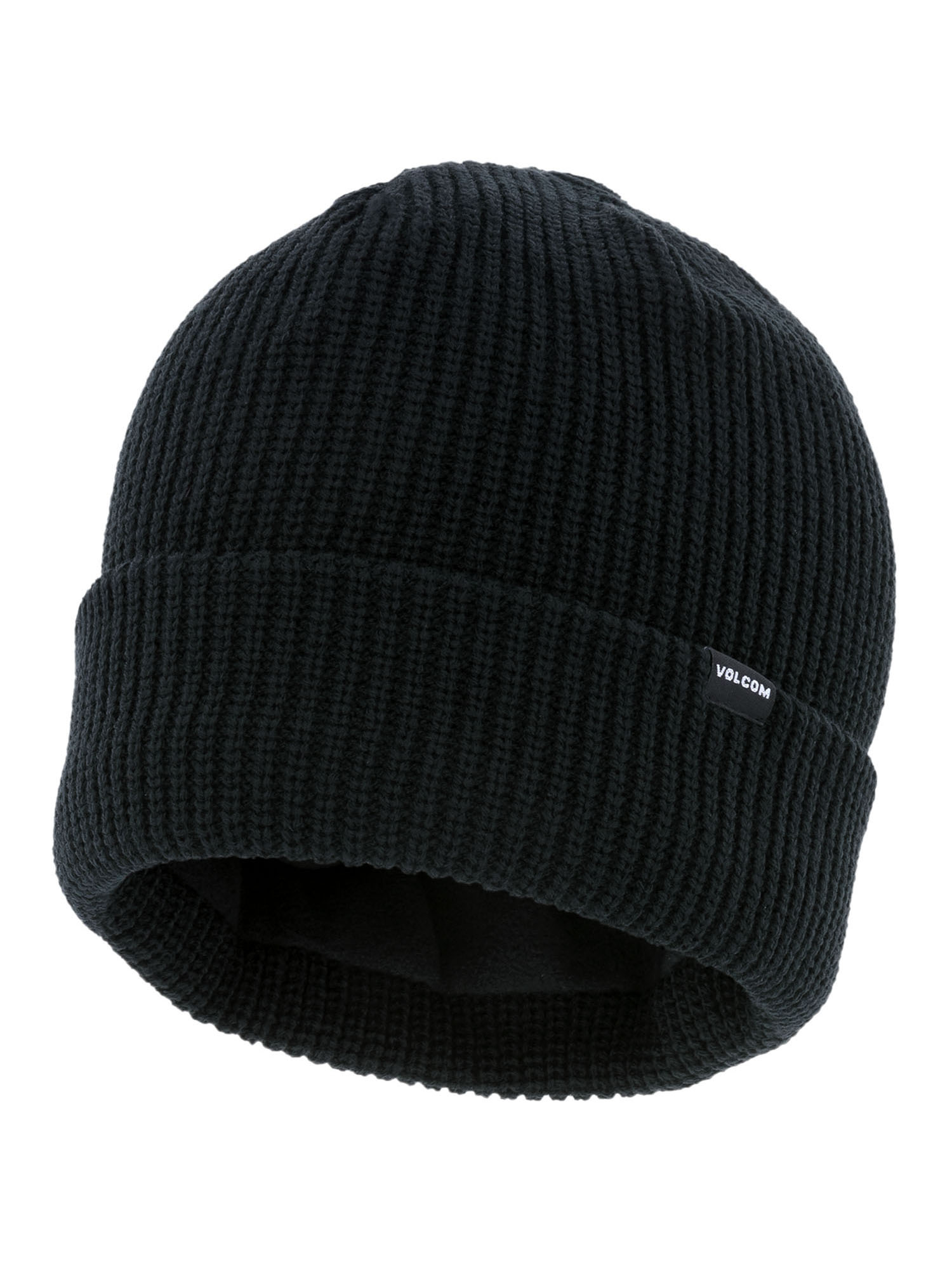 Шапка мужская Volcom Sweep Lined Beanie черная, one size