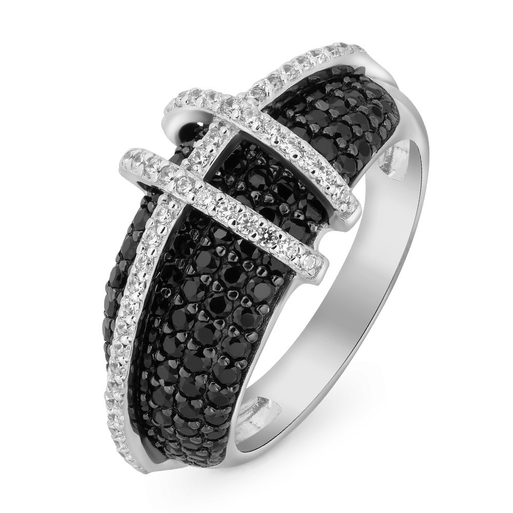 

Кольцо женское из серебра с фианитом 585Gold 701006544, р. 20, 701006544
