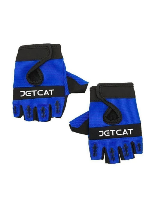 Перчатки - JETCAT - Pro - Короткие Пальцы сине-черные (M)