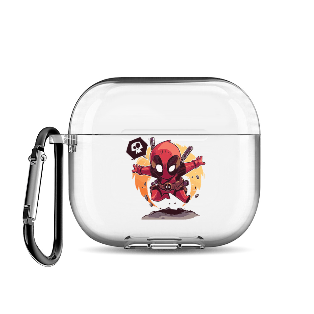 

Чехол для наушников AirPods 3 "Дэдпул daufman", AIPC-430-9E-1