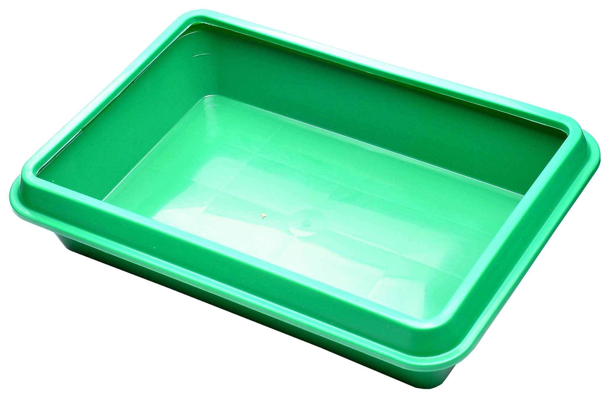 

Лоток для кошек Yami-Yami Usual с рамкой, изумрудный, 40x26x6,5 см, Зеленый, Нет