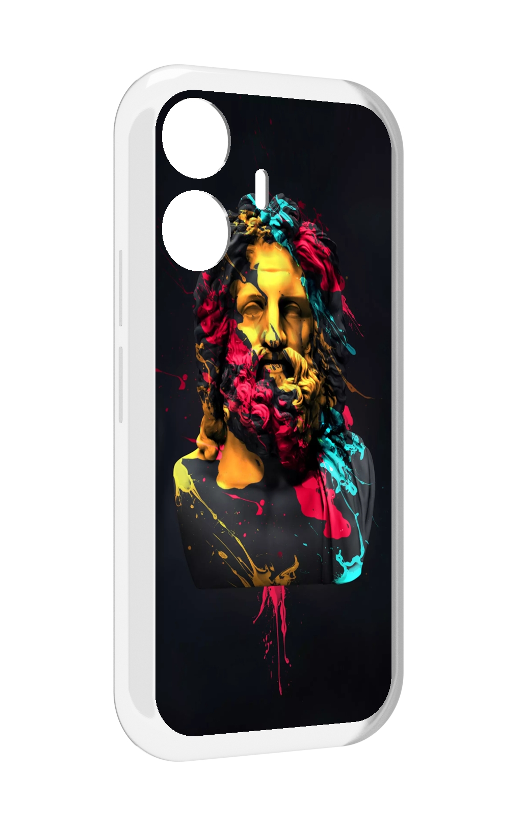 

Чехол MyPads арт-статуя-краски для Vivo Y77E / Vivo iQOO Z6 Lite, Прозрачный, Tocco