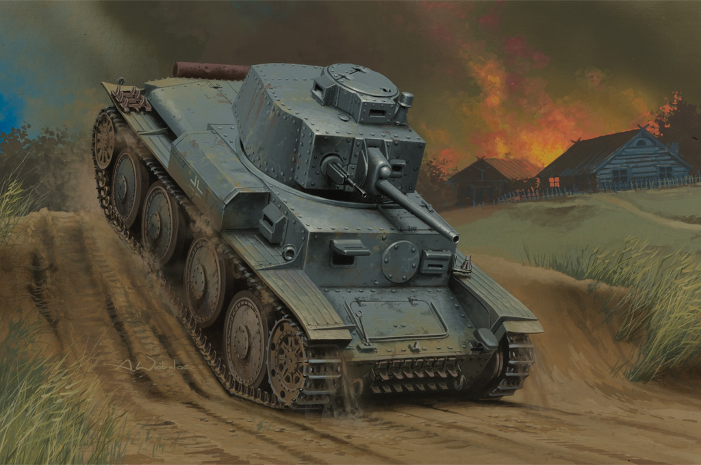 

Сборная модель HobbyBoss 1/35 German Panzer Kpfw.38(t) Ausf.G 80137