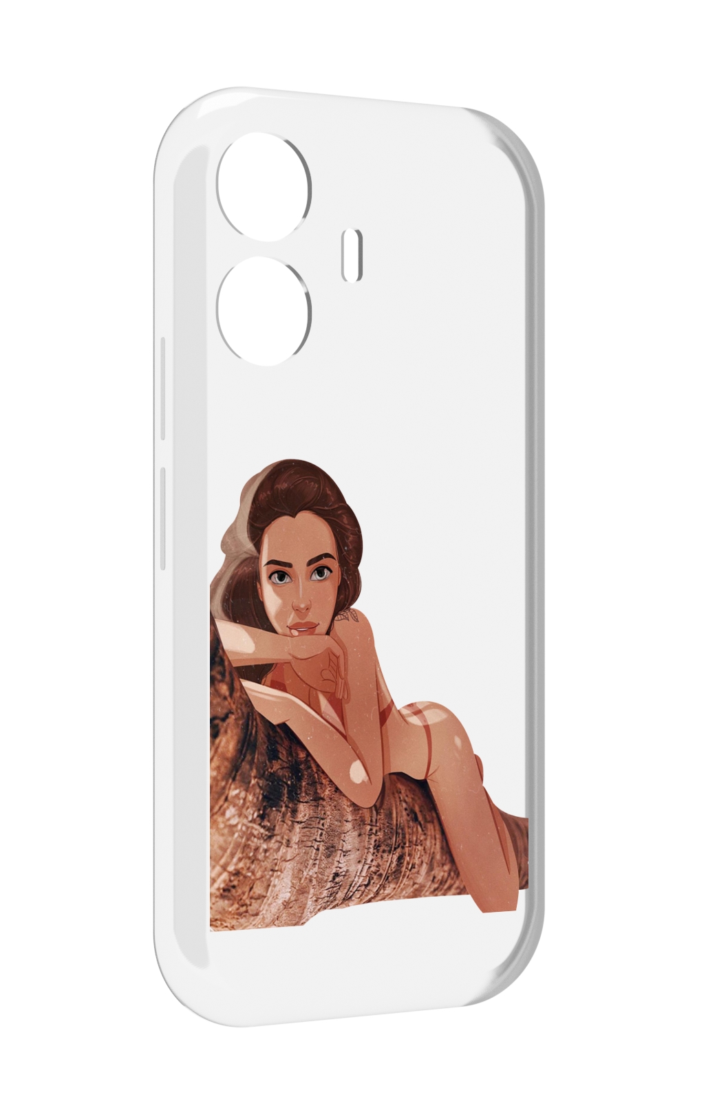 

Чехол MyPads амазонка-на-дереве для Vivo Y77E / Vivo iQOO Z6 Lite, Прозрачный, Tocco