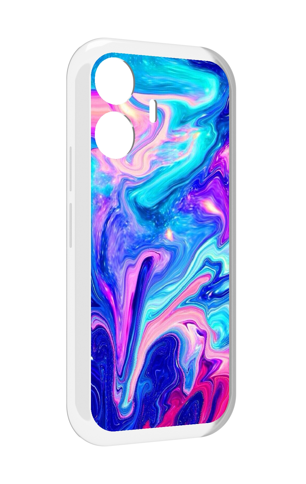 

Чехол MyPads акварельные-краски для Vivo Y77E / Vivo iQOO Z6 Lite, Прозрачный, Tocco