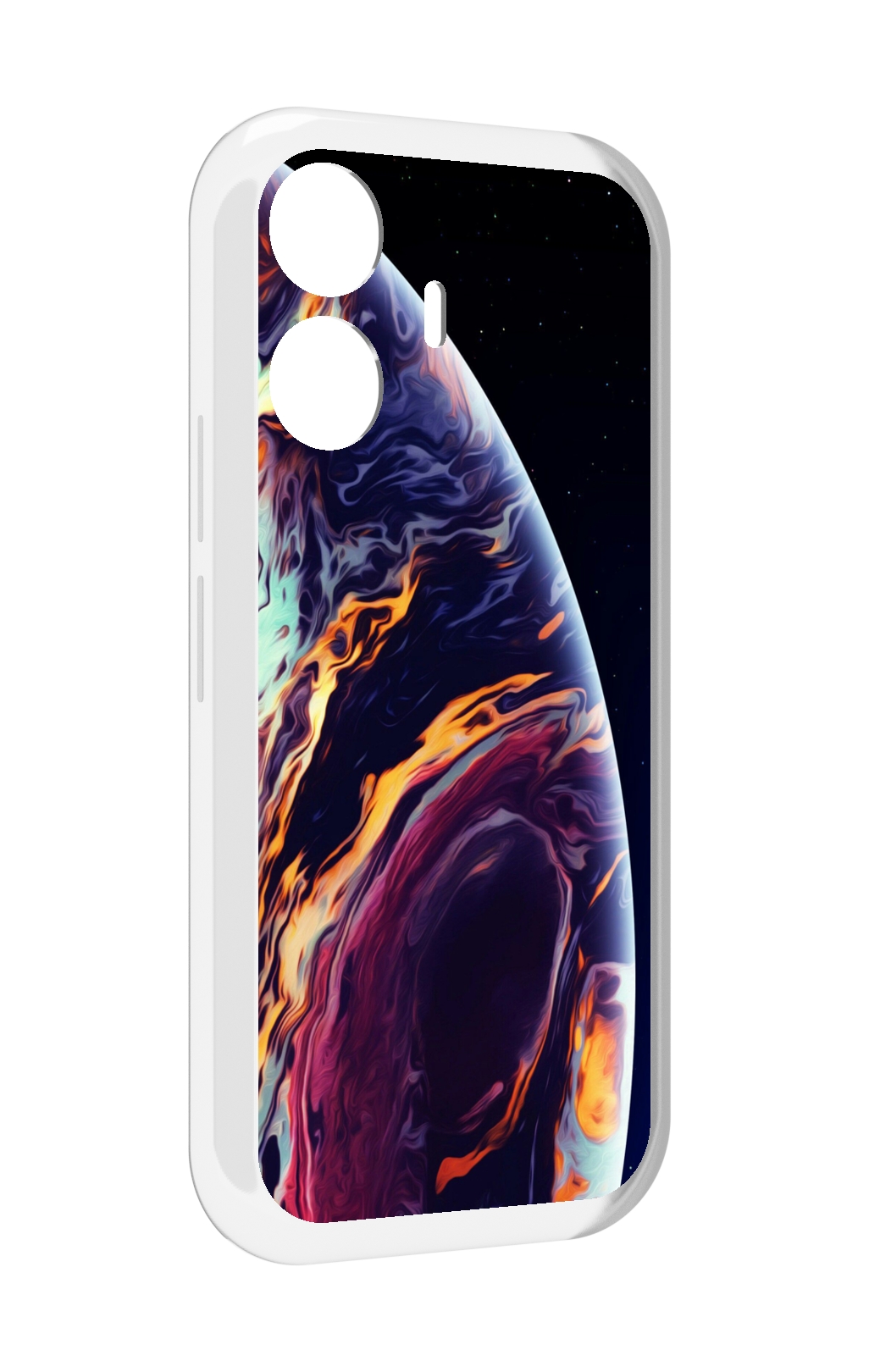 

Чехол MyPads акварельная планета для Vivo Y77E / Vivo iQOO Z6 Lite, Прозрачный, Tocco