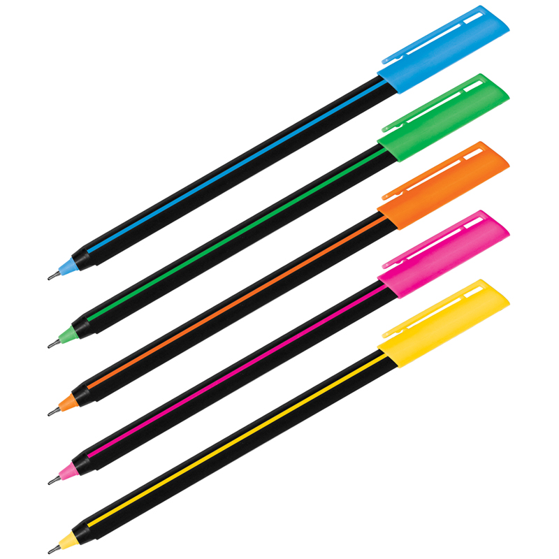 

Ручка шариковая Luxor Stick Soft Touch синяя 0,7мм корпус ассорти 50шт, 19700/50BX