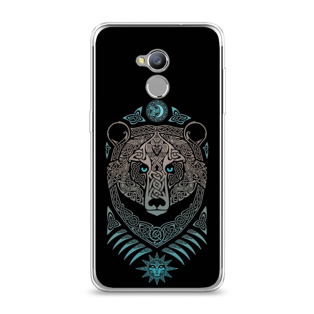 

Чехол Awog на ZTE Blade V7 Lite / ЗТЕ Блэйд V7 Lite "Кельтский медведь", 130450-2