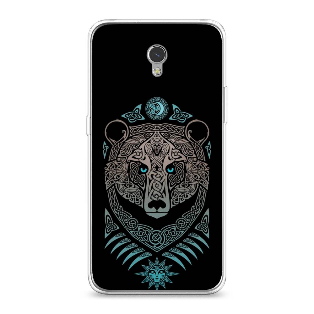 

Чехол Awog на ZTE Blade V7 / ЗТЕ Блэйд V7 "Кельтский медведь", Разноцветный, 131150-2