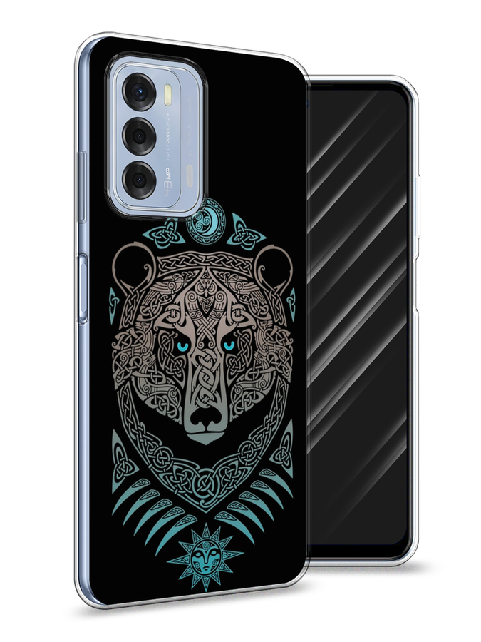 

Чехол Awog на ZTE Blade V40 / ЗТЕ Блэйд V40 "Кельтский медведь", Разноцветный, 136150-2
