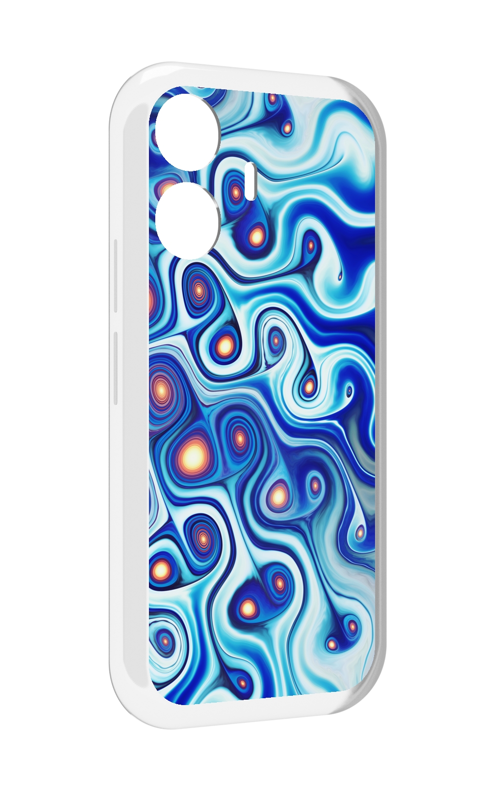 

Чехол MyPads абстрактная-текстура для Vivo Y77E / Vivo iQOO Z6 Lite, Прозрачный, Tocco