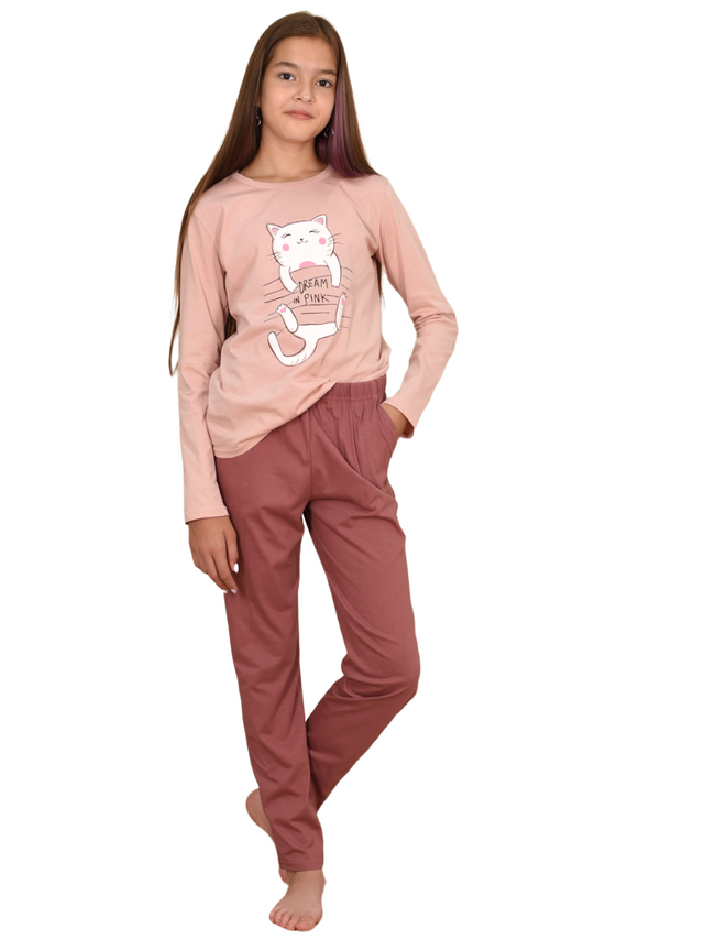 

Пижама детская LIDEKO kids 581-22 цв. розовый р. 152, 581-22