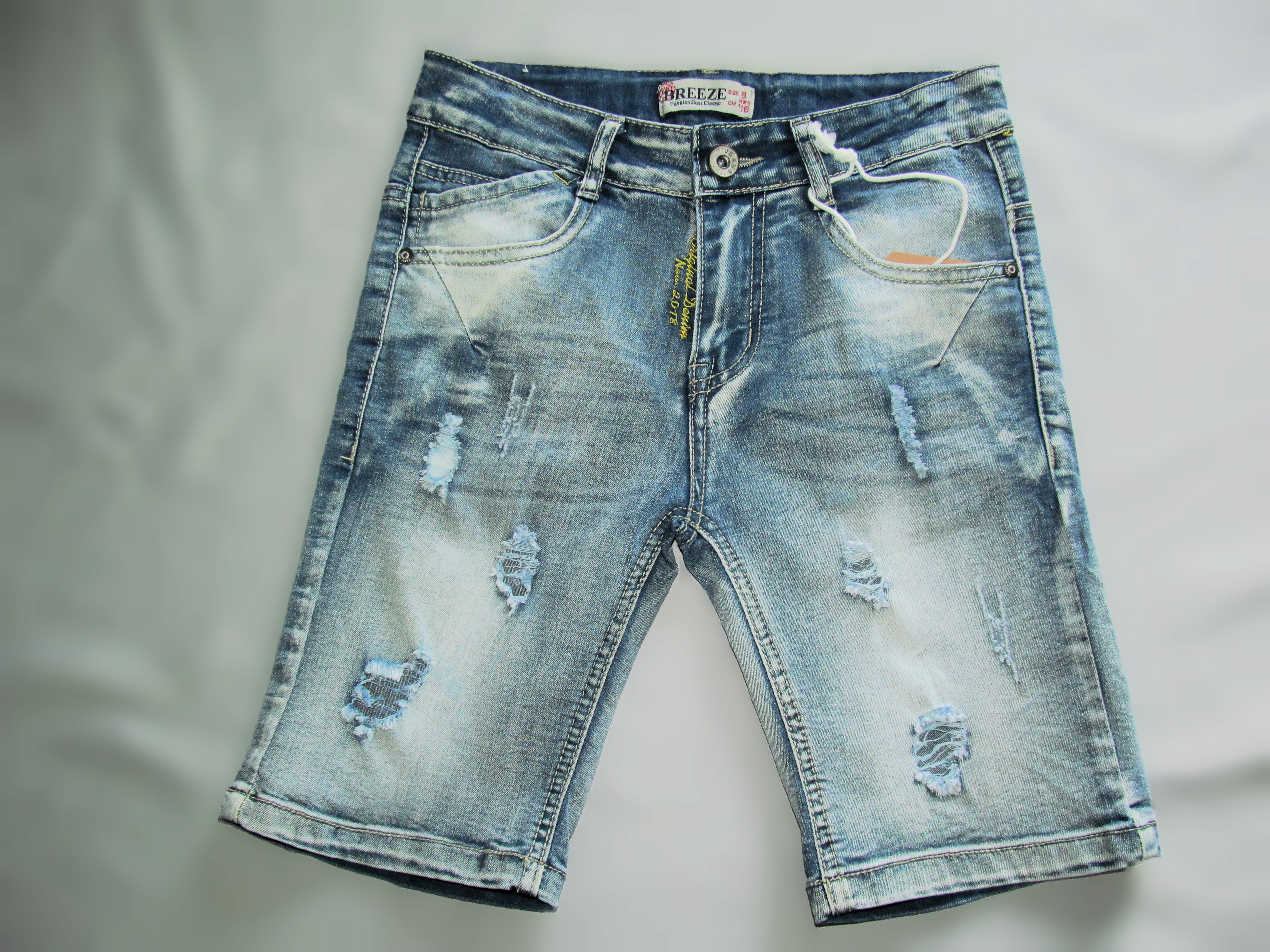 Шорты детские Breeze ВЕ-007, голубой, 134