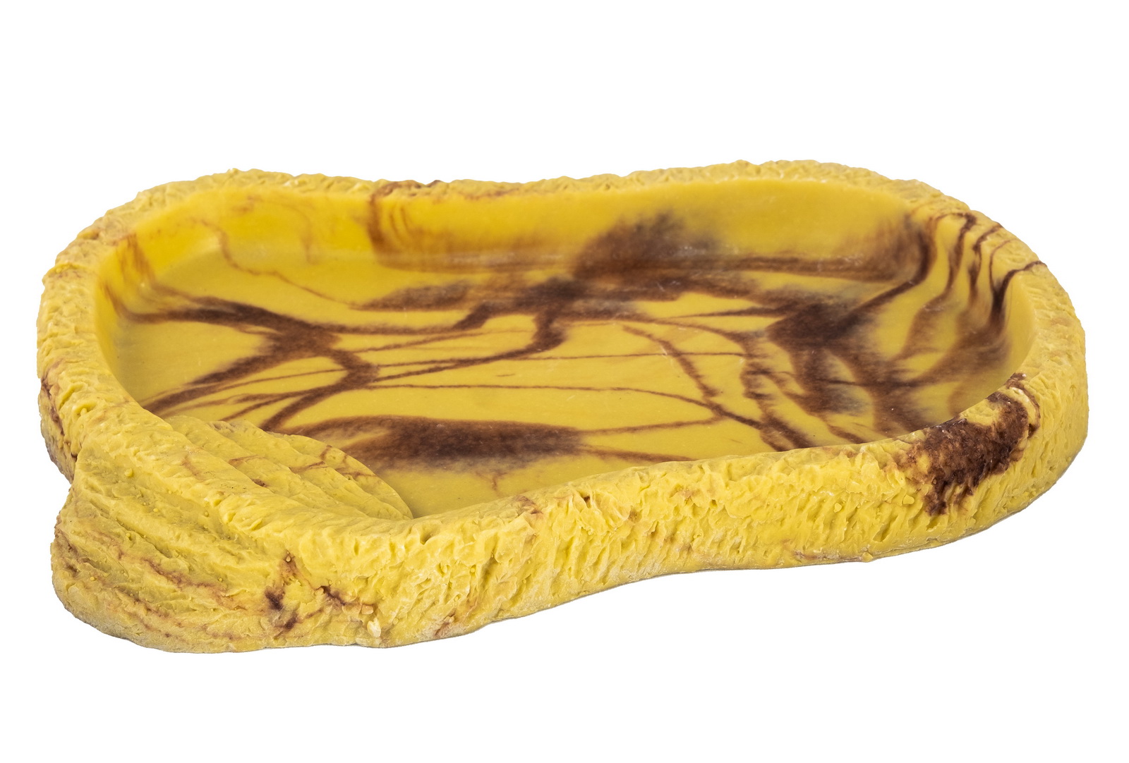 Кормушка-поилка для рептилий LUCKY REPTILE Sandstone, песочная, 28 х 22 х 3 см
