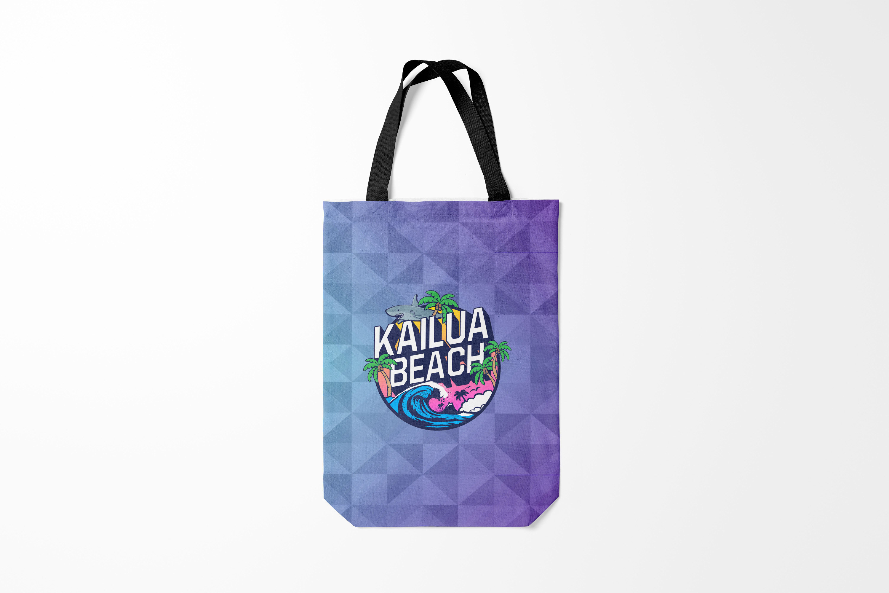 

Сумка шoппер унисекс Burnettie США KAILUA BEACH, фиолетовый, США KAILUA BEACH