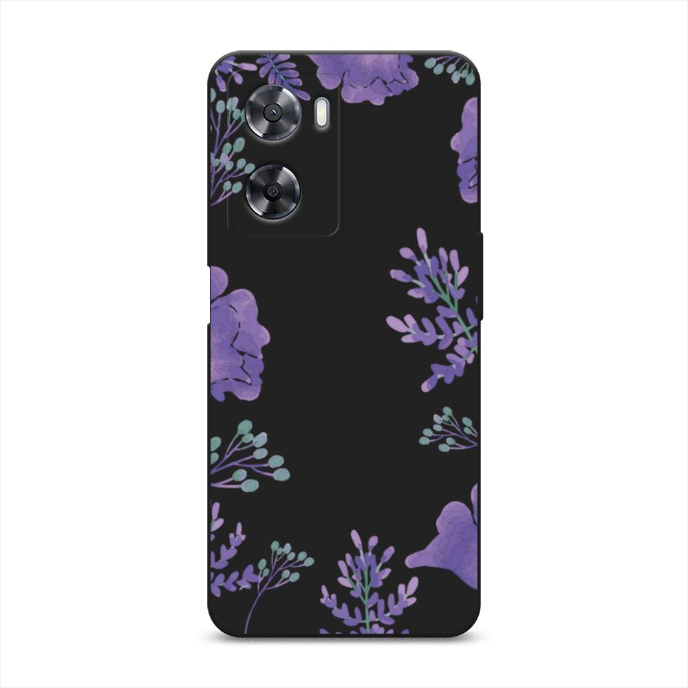 

Чехол Awog на Oppo A57 4G/A77 4G/A77s 4G/A57s "Сиреневая цветочная рамка", Прозрачный;фиолетовый, 2510352-1
