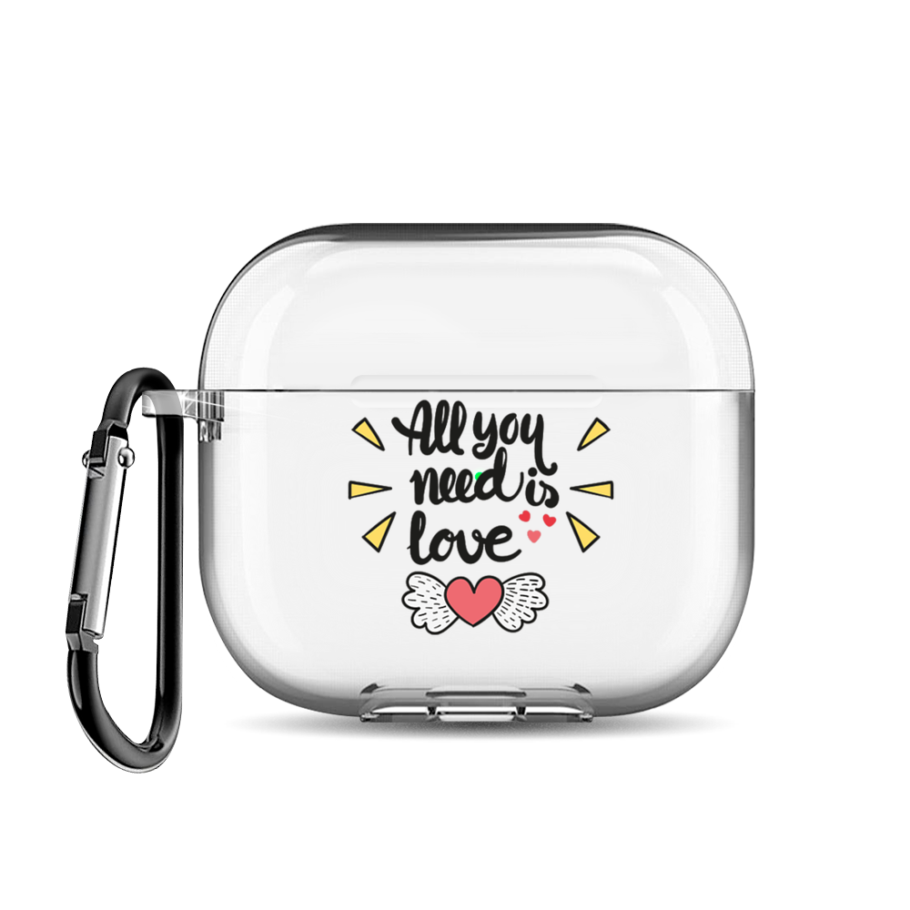 

Чехол для наушников AirPods 3 "Надпись all you need is love", AIPC-430-9E-1