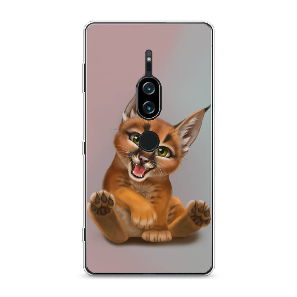 

Силиконовый чехол "Малыш рыси" на Sony Xperia XZ2 Premium, 53350-1