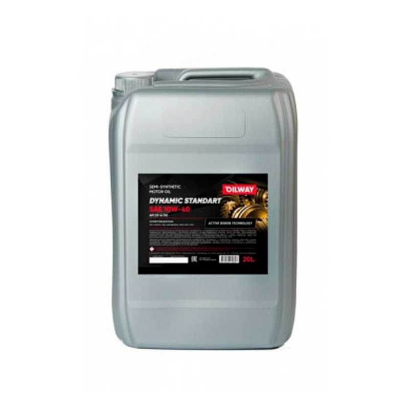 

Oilway Dynamic Standart 10W40 (CF-4/SG) п/с 20л, Масло моторное Oilway Dynamic Standart 10W40 полусинтетическое 20л