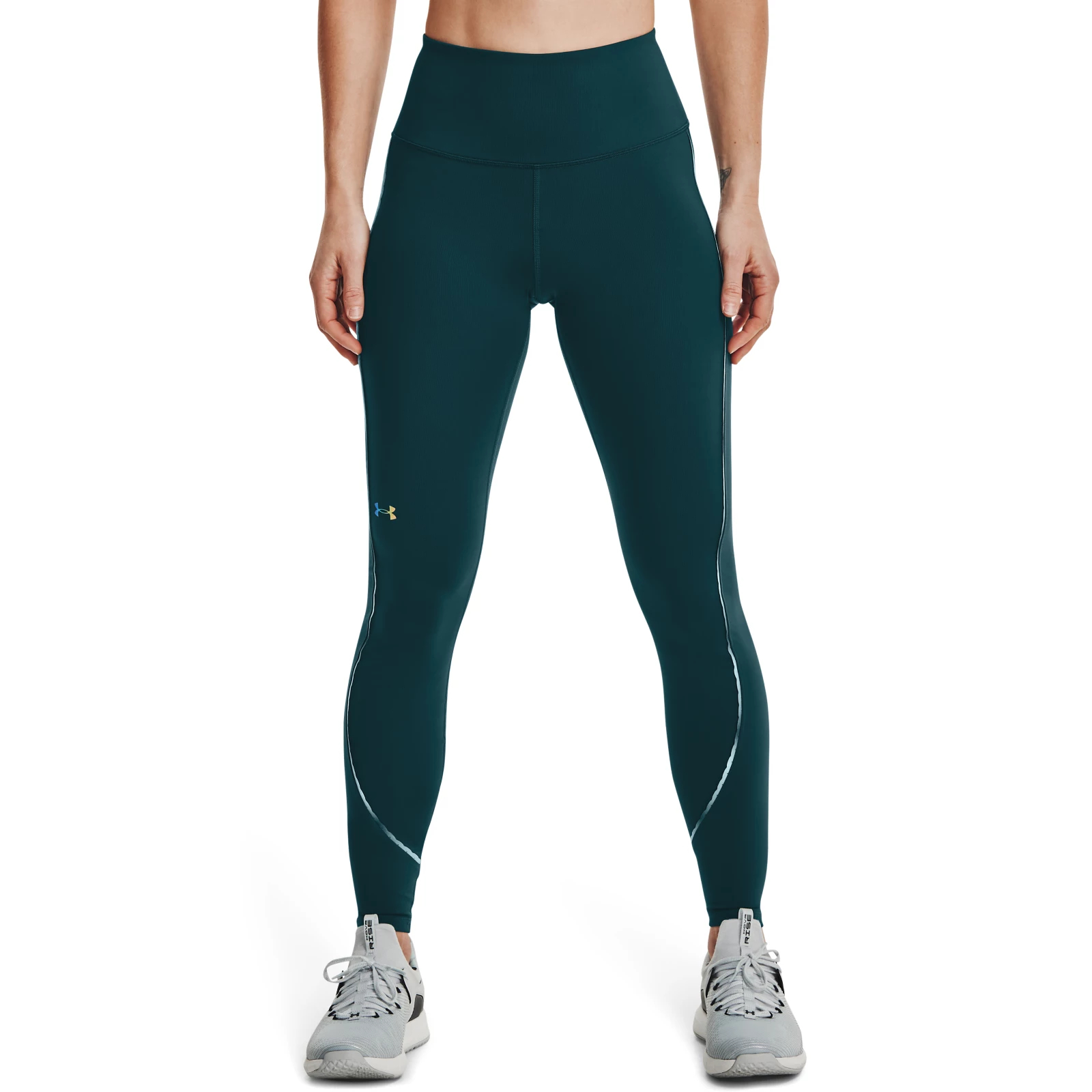 

Спортивные леггинсы женские Under Armour 1365355 синие L, 1365355