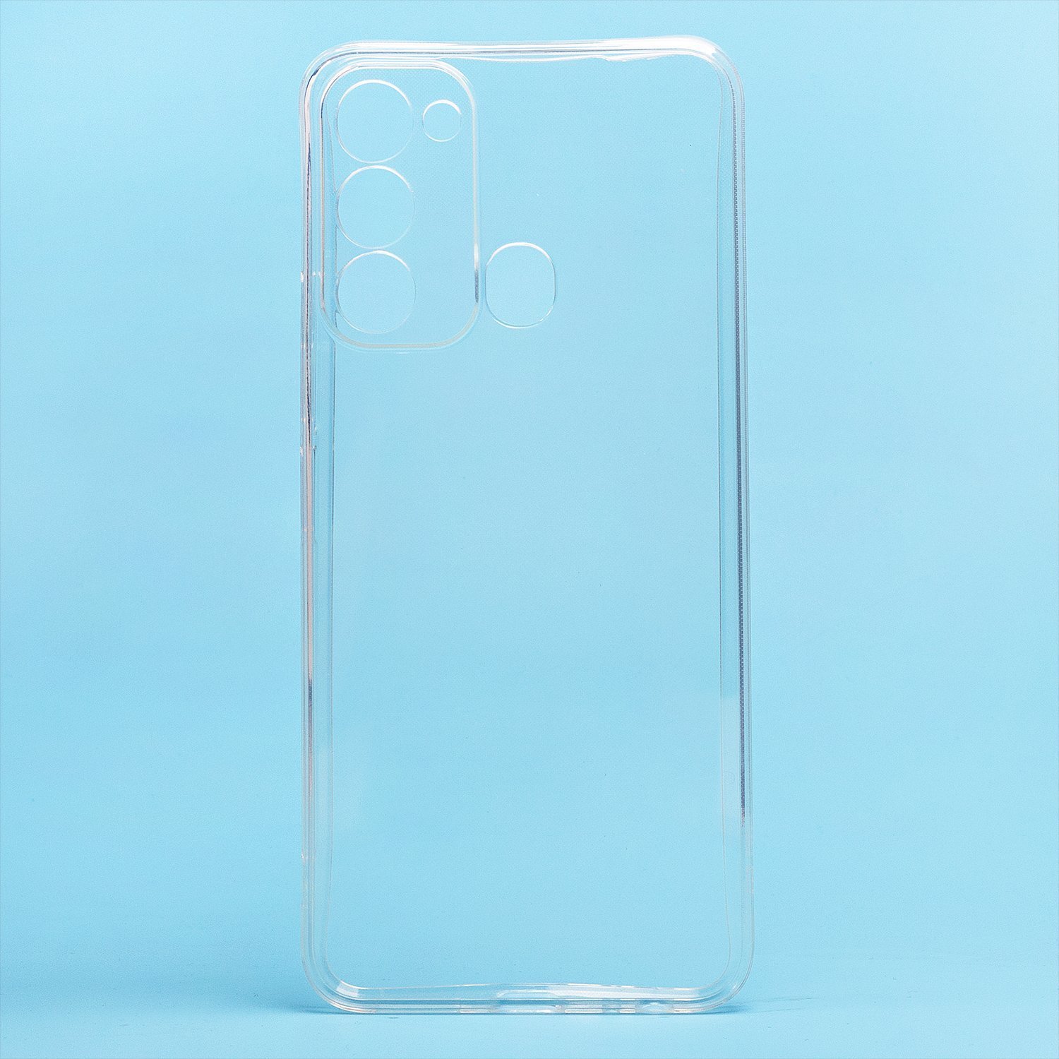 

Чехол Itel Vision 3 силиконовый ультратонкий <прозрачный>