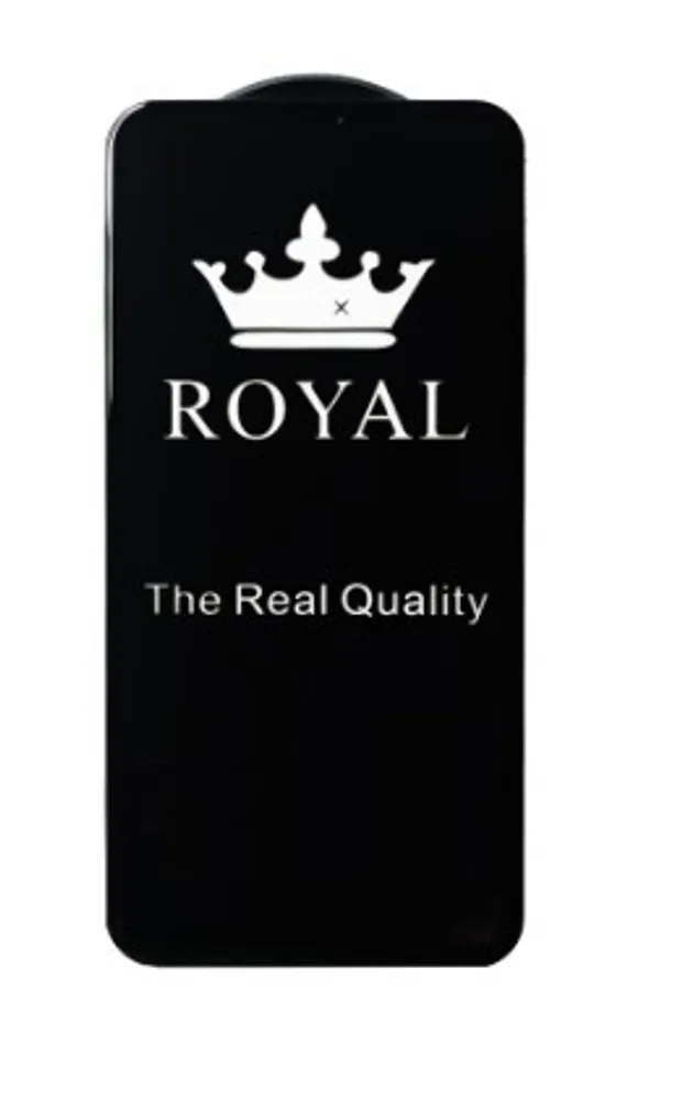 

Защитное стекло ROYAL 3D для iPhone 12 Pro Max 6.7", черный, 3 шт