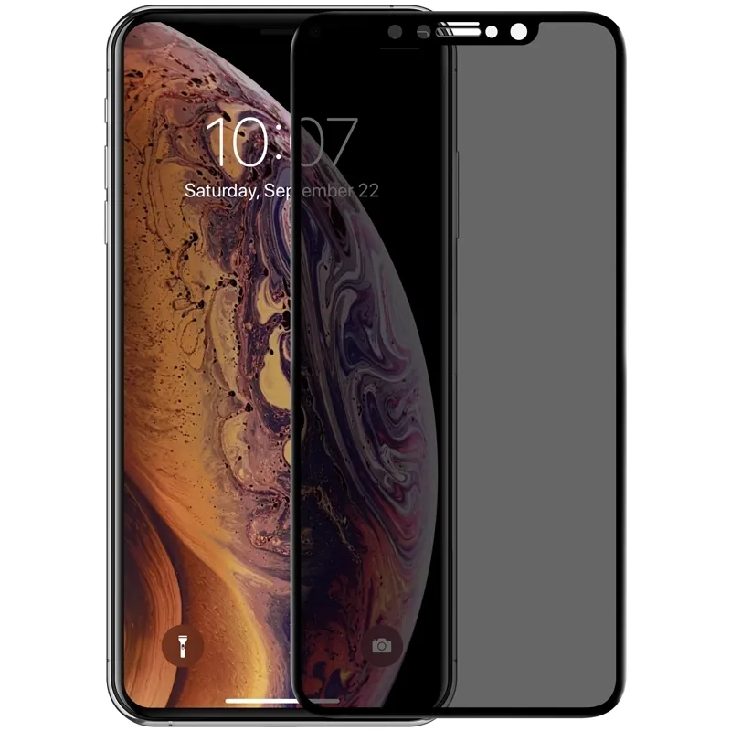 

Защитное стекло ROYAL 3D для iPhone 12 Pro Max 6.7" Антишпион, черный, 3 шт