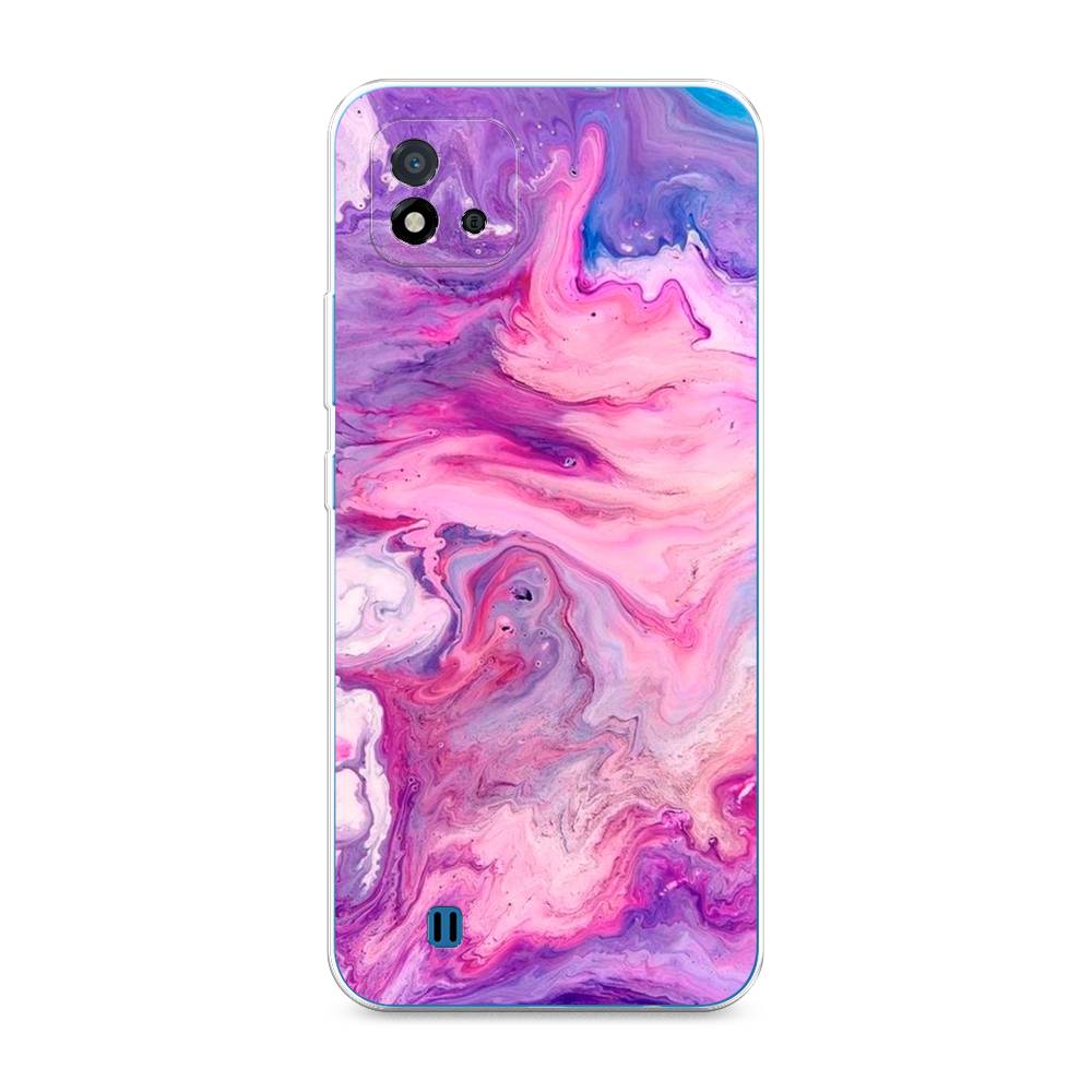 

Чехол на Oppo Realme C20 "Нежно-розовая абстракция", Розовый, 254850-3