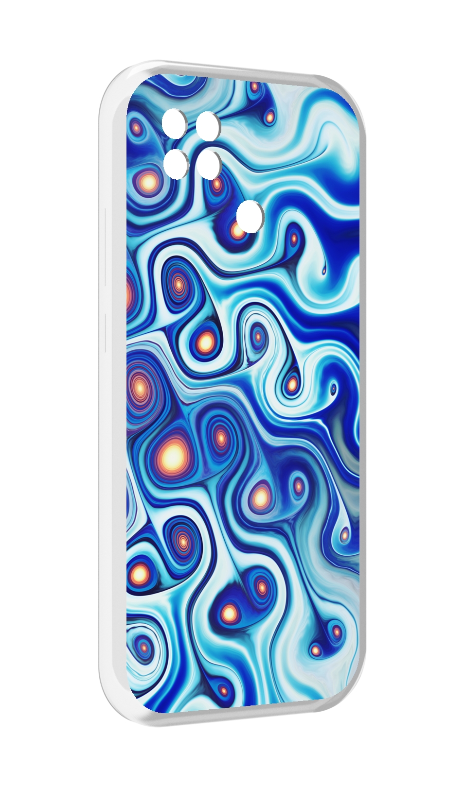 

Чехол MyPads абстрактная-текстура для Xiaomi Poco C40, Прозрачный, Tocco