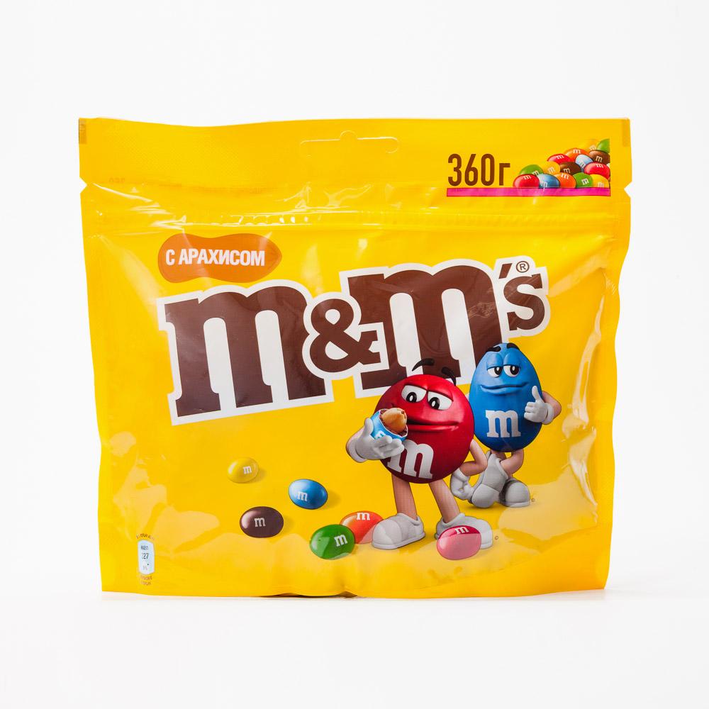 Драже M&M's с арахисом, 360 г