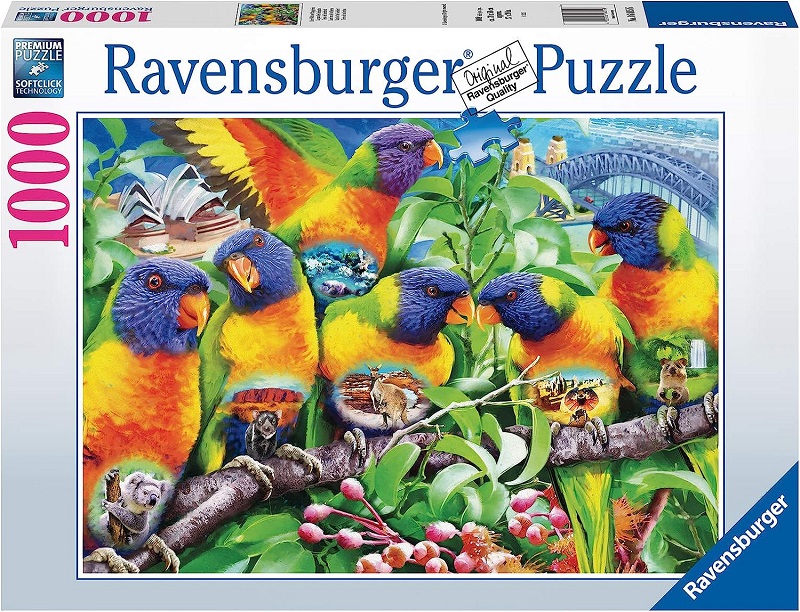 

Пазл Ravensburger 1000 Страна лорикетов, арт.16815