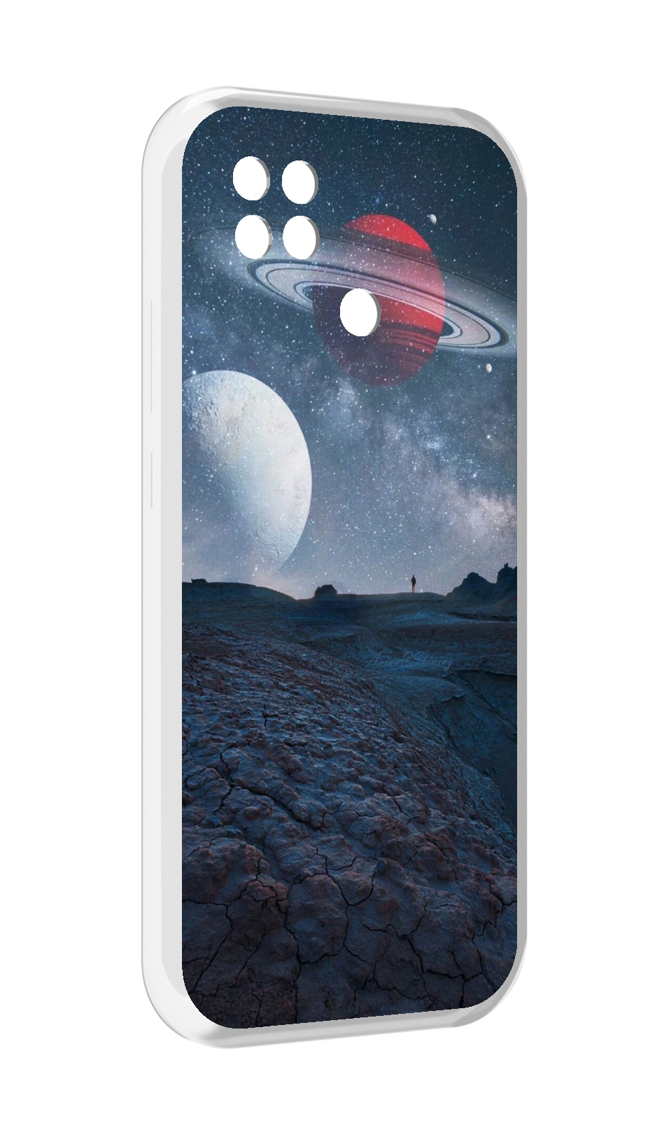 

Чехол MyPads Фотография для Xiaomi Poco C40, Прозрачный, Tocco