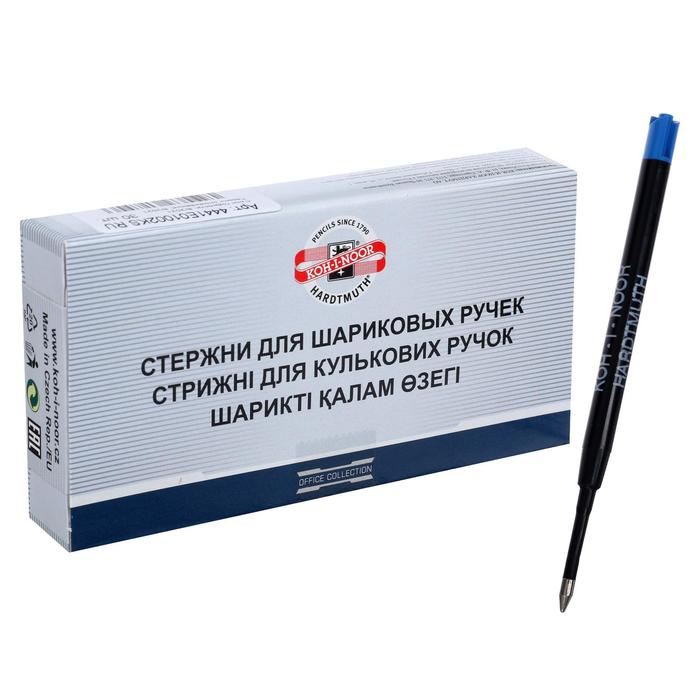 

Стержень шариковый L 98 мм, пишущий узел 0,8 мм, синий