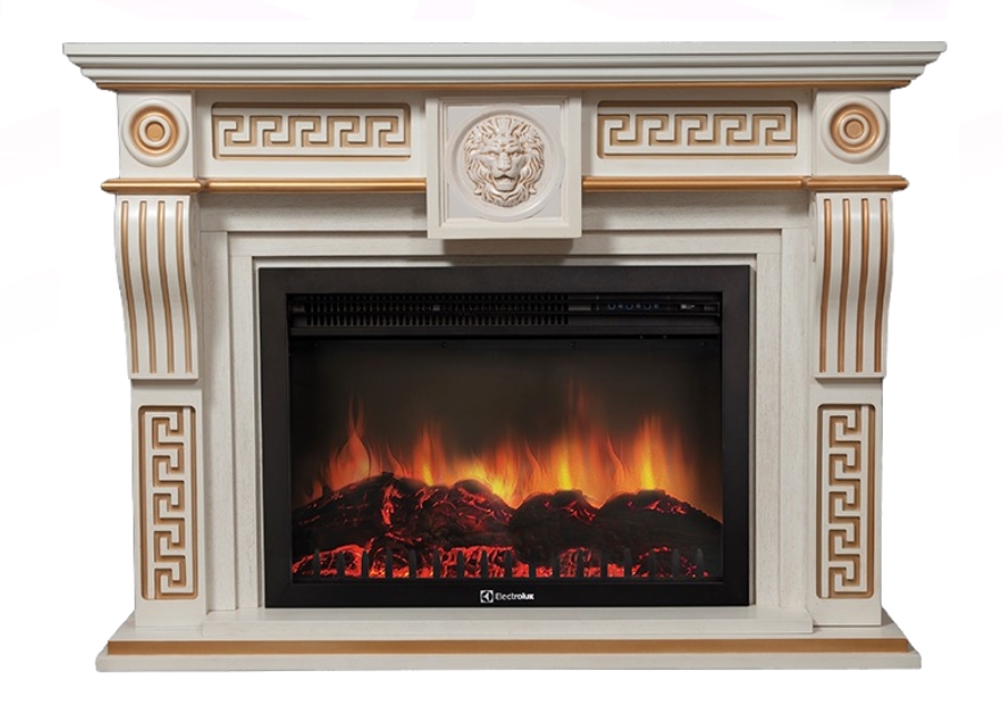 

Firelight Портал Vittoriano 30 Белёный дуб с золотой патиной, Белый;золотистый, Портал Vittoriano 30 Белёный дуб с золотой патиной