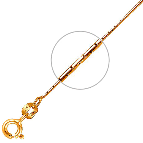 

Цепочка из серебра 50 см Эстет Н3Ц752266Z040П, Н3Ц752266Z040П