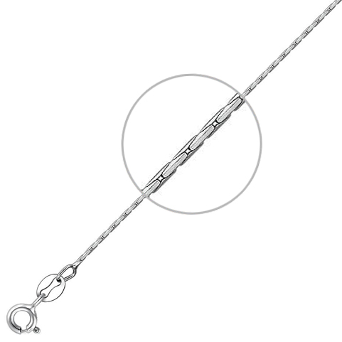 

Цепочка женская Эстет Н3Ц752208R040 серебро 925 пробы 55 см