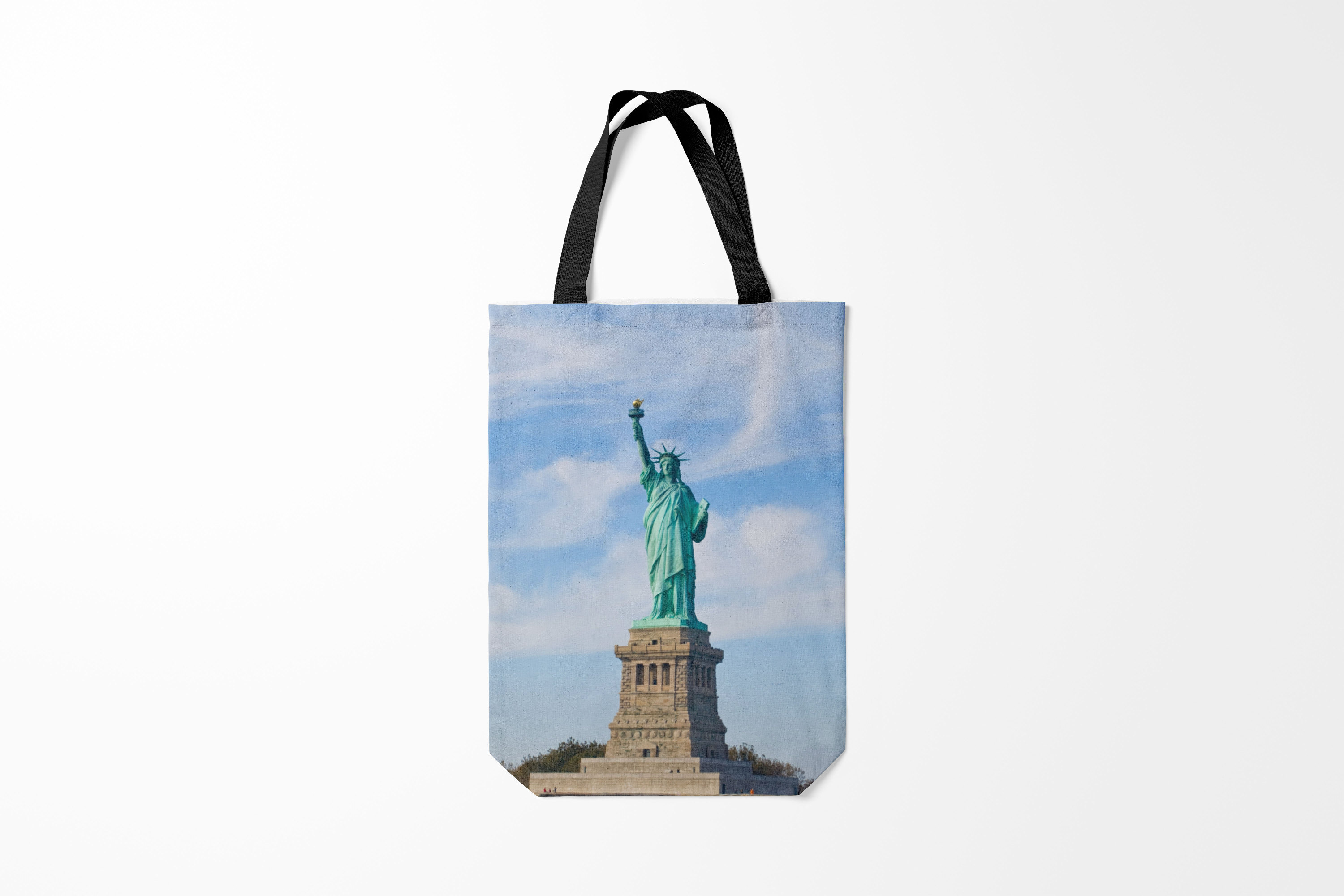 

Сумка шoппер унисекс Burnettie США Статуя свободы, голубой, США Статуя свободы