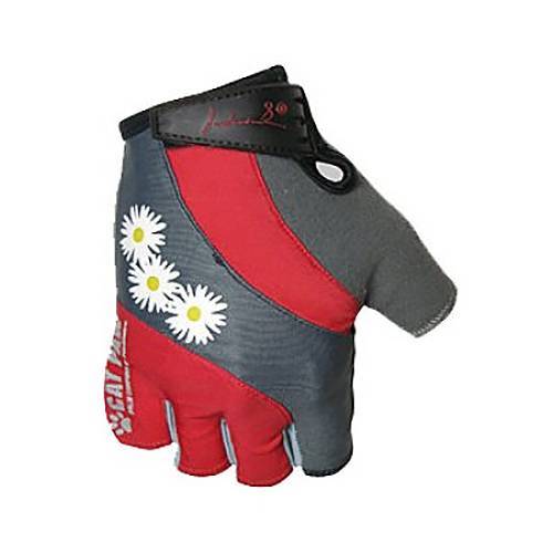 

Велоперчатки Polednik DAISEY красные (M)