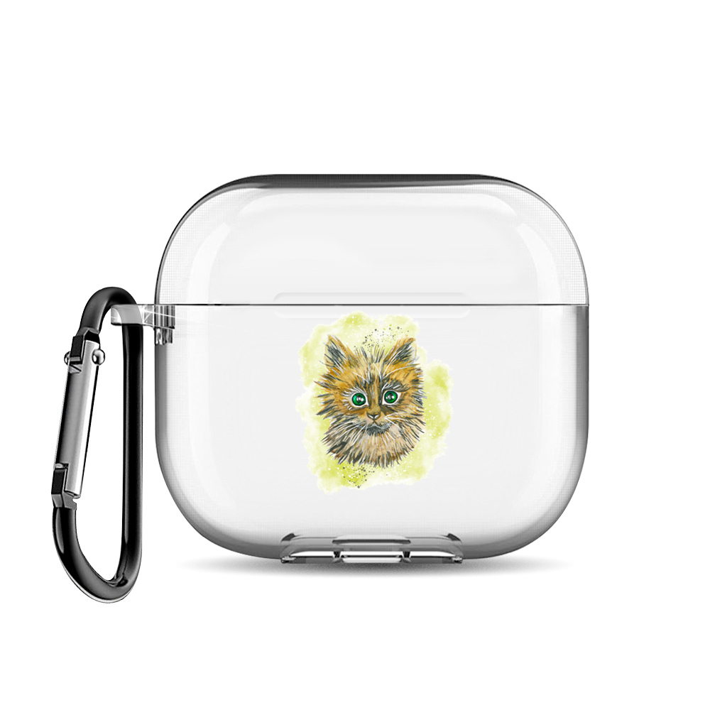 

Чехол для наушников AirPods 3 "Котенок в желтом облаке", AIPC-430-9E-1