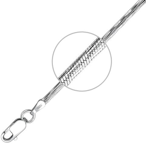 

Цепочка из серебра 40 см Эстет Н3Ц755257R047, Н3Ц755257R047