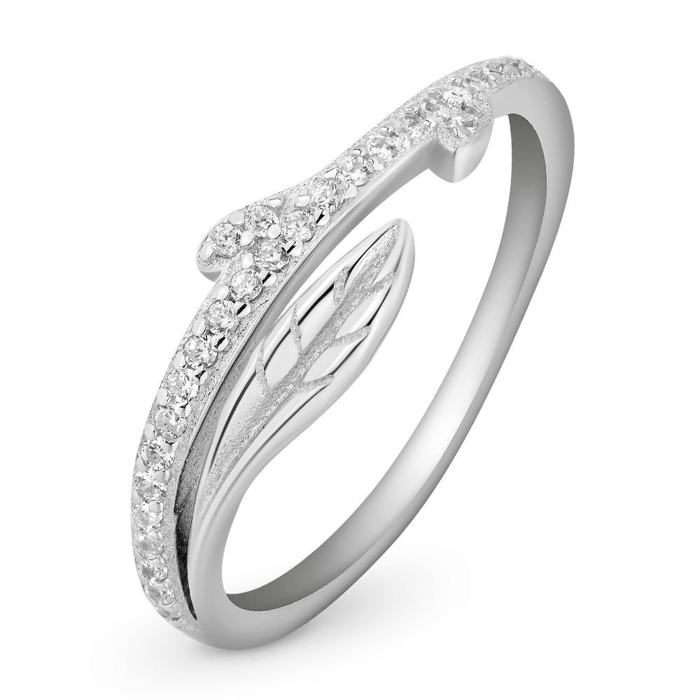 

Кольцо женское из серебра с фианитом 585Gold 701003875, р, 701003875