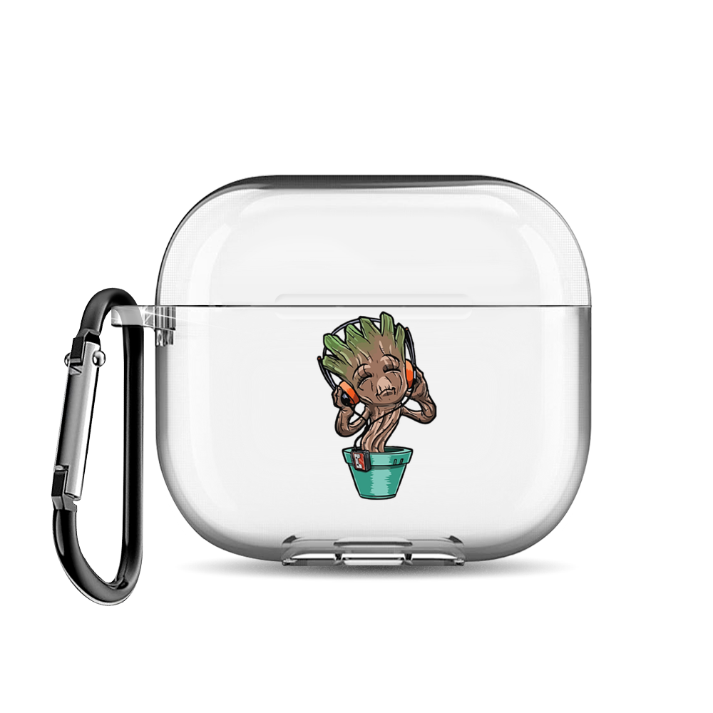 

Чехол для наушников AirPods 3 "Грут в наушниках", AIPC-430-9E-1