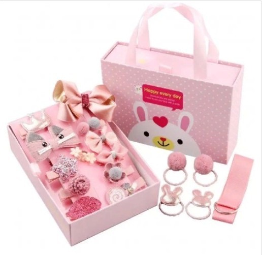 Подарочный набор заколок для девочек Ripoma 00110339 18 предметов